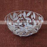 Antique Fruit Baskets,Iron Metal Fruit Basket,Designer Fruit Baskets,Mesh Fruit Basket,Leaf Design Fruit Baskets thumbnail-1