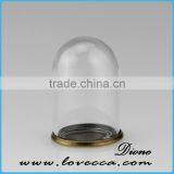 Hot Sale Micro Landscape Glass Cover With Wooden Base /dome Cover Decoration thumbnail-2