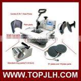 CE Quality Heat Transfer Printing 6 in 1 Combo Machine thumbnail-6