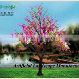 LED Flower Tree With Pink Flowers Artificial Led Cherry Blossom Tree 24V Led Trees for Outdoor Decor thumbnail-2