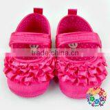 ew Girls Kids Sweet Newborn Baby Shoes Canvas Mary Janes Polka Bow Prewalker Shoes Princess Ballet Dress Shoes thumbnail-4