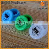 New Customize Colorful Round Non-stick Silicone Jars Dab Wax Container Rubber Essential Oil Container With Private Label thumbnail-1