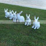 Polyresin Rabbit Figurine Decoration thumbnail-3