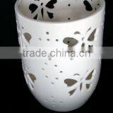 Porcelain Candle Holder, Porcelain Tealight Holder, Home Decoration thumbnail-1