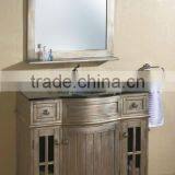High Quality Bathroom Cabinet With Marble Top;Hand Carved Mirror Cabinet,Classic Bathroom Cabinet;Bathroom Furniture(BF08-4006) thumbnail-1