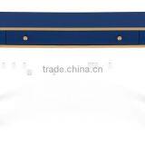 Exquisite Classic Italian Style Royal Blue Office Writing Desk With Golden Trim BF11-08303e thumbnail-2