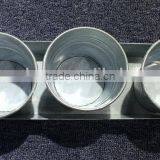 Flower Pot Set (White Wash), MSO-145 thumbnail-2