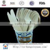 Hot Sale Wholesale Birch Individual Wooden Cutlery Set thumbnail-5