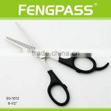S3-1012 6-1/2" Inch 2CR13 Stainless Steel With ABS Handle Double Thinning Hair Cutting Scissors thumbnail-2