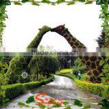 Artificial Grass Animal / Fake Topiary Animal/Grass Shaped All Kinds of Fake Animal High thumbnail-1