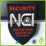 Government Officer Uniform Patch Label Custom Embroidered Security Badges