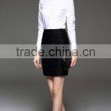 Intellectual Modern Ladies Long Sleeve Non-iron White Formal Shirt thumbnail-2