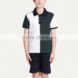 School Students' Short Sleeve T-shirts Wear Summer Colored Children's Polo Shirts and Sweat Shirts Custom thumbnail-3