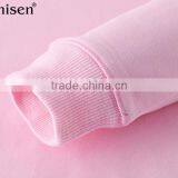 Oem Service Plain Custom Cvc Fleece Crewneck Pullovers Women's Sweatshirts thumbnail-2