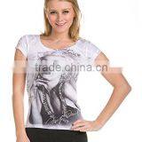 Marilyn Monroe T-Shirt Sexy-Necklace Stone thumbnail-1