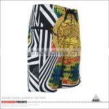 100% Polyester Beach Shorts Large Size Screen Printing Mens Swimwear thumbnail-4
