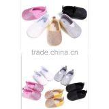 Wholesaler Shoes Stock for New Born Baby Sequines Yellow Pink Easy Wear Child Shoe thumbnail-2