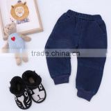 Wholesale clothing market rich cotton baby winter pants new style baby harem pants