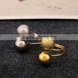 Zm53234a China Rings Wholesale 2017 New Design Women Knuckle Rings With Balls thumbnail-3