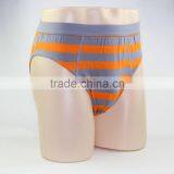 Teen Boy Underwear Striped Pants Yellow and Gray Underwear thumbnail-2