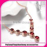Rose Gold Long Sweater Fashion Chain Neaclaces thumbnail-1