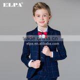 Elpa NXB0073 slim black fancy 3 piece designer kids boys suits