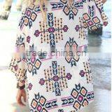 EY0018A Ladies Fashion Floral Printed Cardigan Kimono thumbnail-2