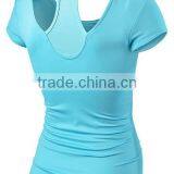 Comfortable Table Tennis Top Tennis Clothes Women Sexy Tennis Clothes thumbnail-1
