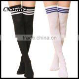 Hot Thigh High Sexy Cotton Socks Women's Striped Over Knee Girl Lady Sock thumbnail-5
