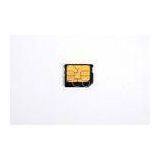 Micro Black Plastic Nano SIM To Normal SIM Adapter For Iphone 4