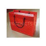 OEM design printing logo hdpe bag plastic shopping bag with string handle for gift bag