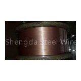 AISI Steel Durable Copper Clad Tyre Bead Wire , Coil With Six Steel Belts Fixed thumbnail-1