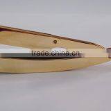 Fully Stainless Steel Shiny Gold Razor/ Gold Plated Swing Lock Razor thumbnail-1