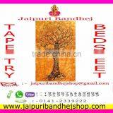 Jaipuri Mandala Cotton Fabric Tapestry thumbnail-6