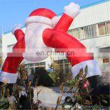 4m High 8m Wideth Giant Inflatable Santa Arch With LED for Park Decoration Sam yu 6609 thumbnail-3