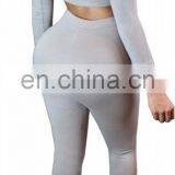 Gym Wear Clothing Sport Woman Clothes Fitness Wear Yoga Sets Plain Tracksuit thumbnail-2