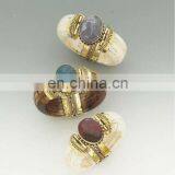 Horn Hinged Bracelet thumbnail-1