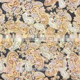 Indian paisley fabric pattern 100 silk plain chiffon fabric