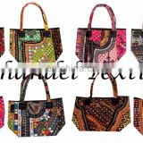 Tribal Gypsy Hand embroidered Vintage shoulder bag purse tote Indian Banjara Bag Vintage Hobo Sling Tote Ethnic wholesale