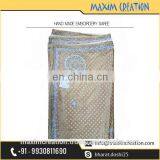 2017 New Arrival Gorgeous Semi Bridal Fashion Saree thumbnail-2