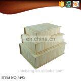 Wood Grain Completed Book Shaped Storage Box