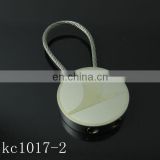 Zinc Alloy Metal Keychain Custom Laser Engraving Logo Key Ring