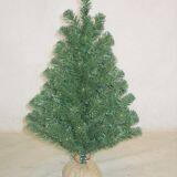 Artificial Christmas Burlap Tree