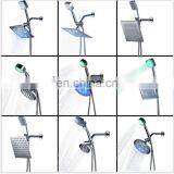 2 In 1 LED 8 Inch Rain Shower Head Massage Handheld Rainfall Shower Combo Set thumbnail-5