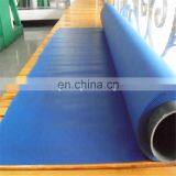 China Factory 500d UV Resistant Laminated Blue Pvc Coated Tarpaulin Fabric