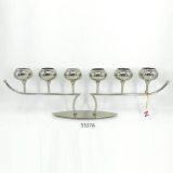 Latest Style Transformable Gold and Black Metal Candle Holder From China Factory thumbnail-3