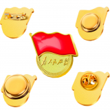 ​Serving People Badge Custom Badge Factory Free Design thumbnail-1