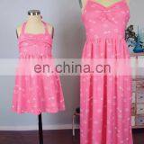 2019 Summer Pink Bow Adjustable Strap Button Boutique Wholesale Mommy And Me Matching (this Link for Girls,1-12years) thumbnail-3