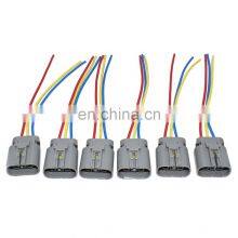 Free Shipping!6PCS Ignition Coil Pack Wiring Connectors Pigtails for Nissan 300zx Z32 Infiniti thumbnail-2