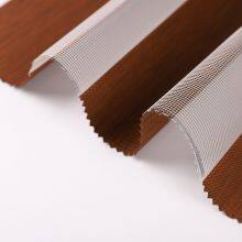 Linen Type Zebra Blinds Fabric for Vision Blinds Roller Shade thumbnail-2